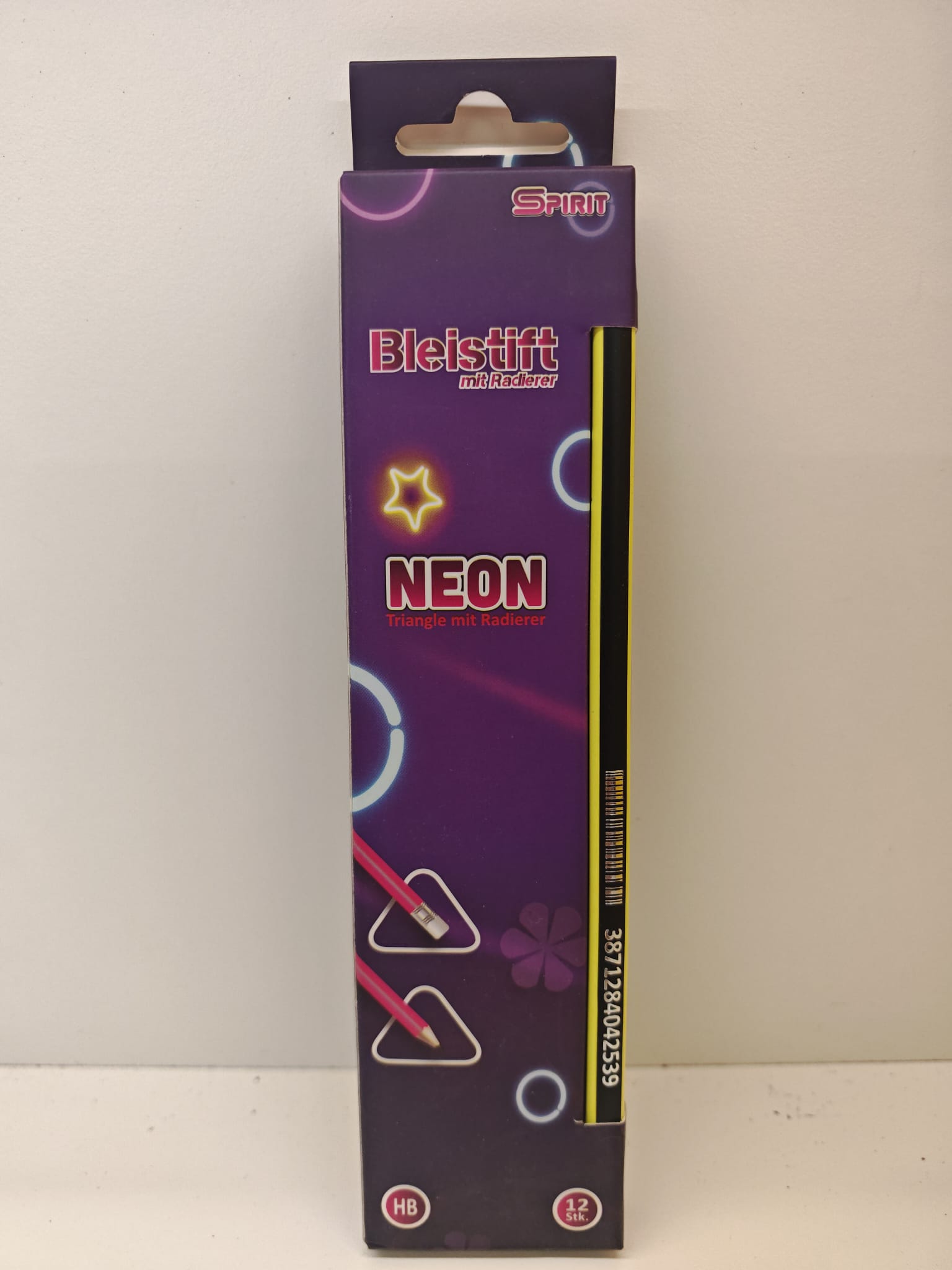 Neon Bleistifte HB Leuchtende Farbstifte für Schule und Büro